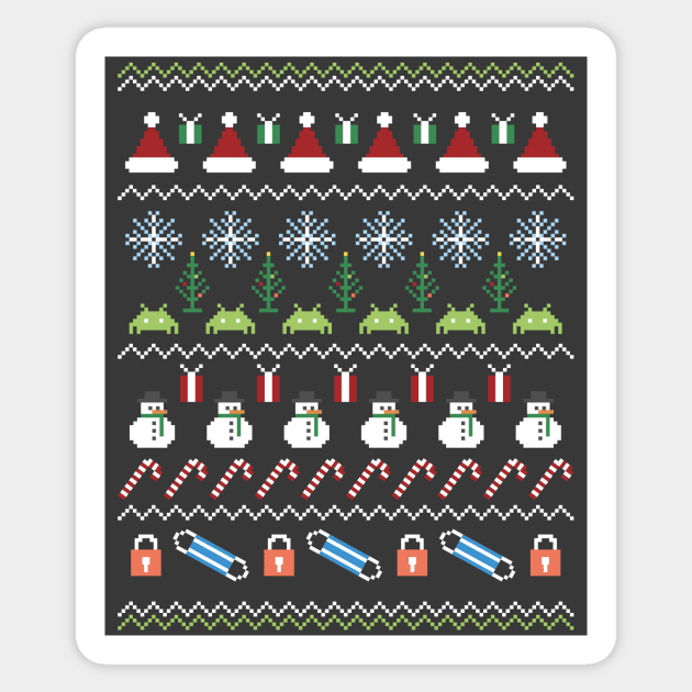 A Pixel Christmas Sticker by NeonSunset